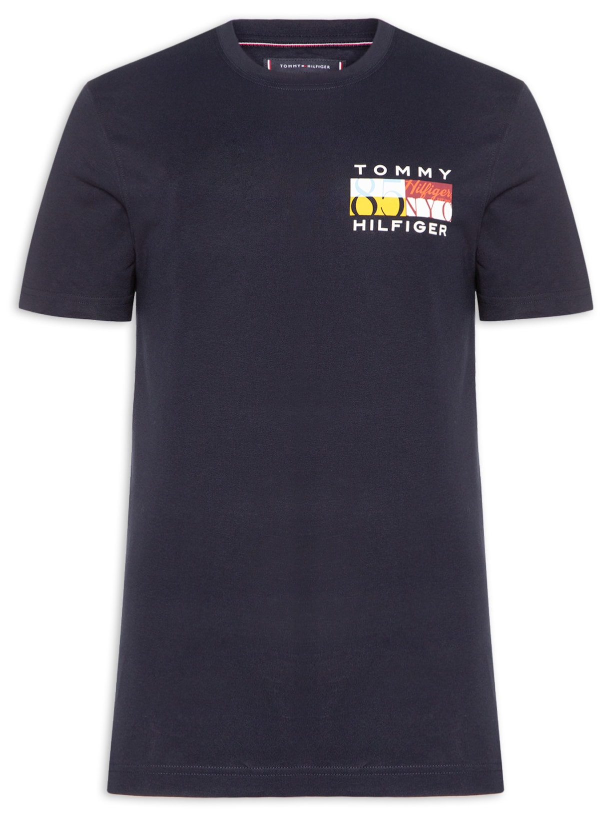 Camiseta Masculina Regular Fit Colour Flag - Azul