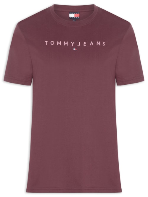 Camiseta Masculina Regular Fit com Logo – Vermelho