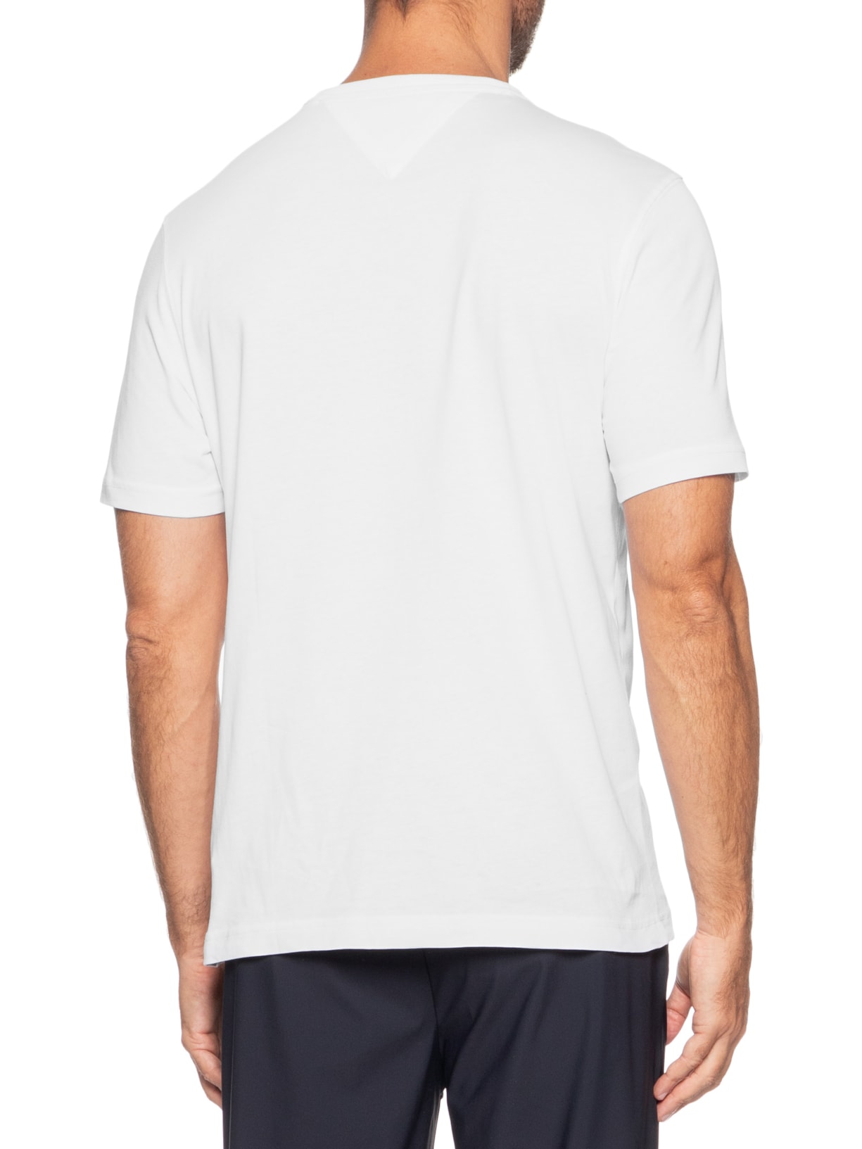 Camiseta Masculina Regular Fit Crest Out Branco Tommy Hilfiger