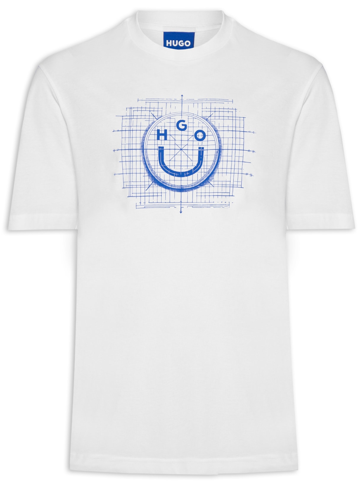 Camiseta Masculina Regular Fit Crew Neck Namerix - Branco