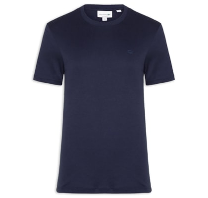 Camiseta Masculina Regular Fit Croco Monocromático - Azul