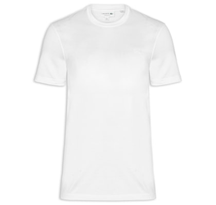 Camiseta Masculina Regular Fit Croco Monocromático - Branco
