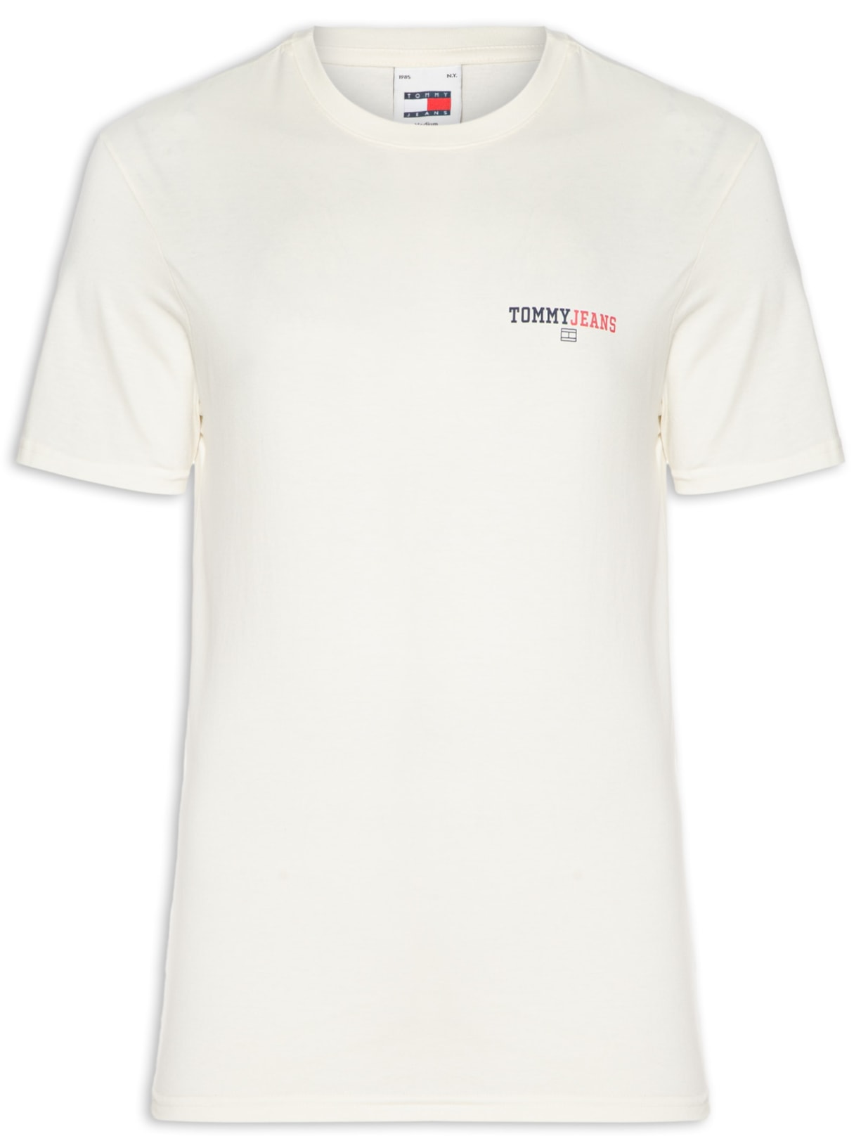 Camiseta Masculina Regular Fit Dna Graphic Off White Tommy Jeans