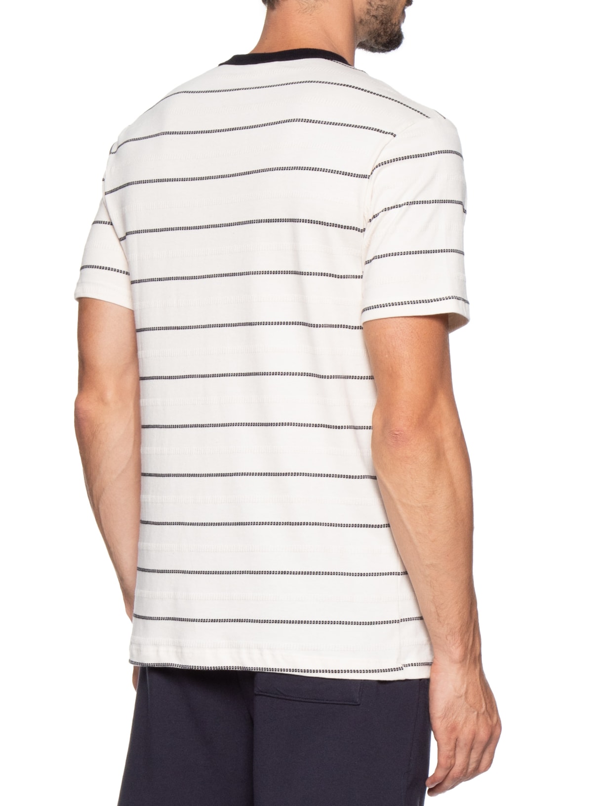 Camiseta Masculina Regular Fit Em Malha Branco Hering