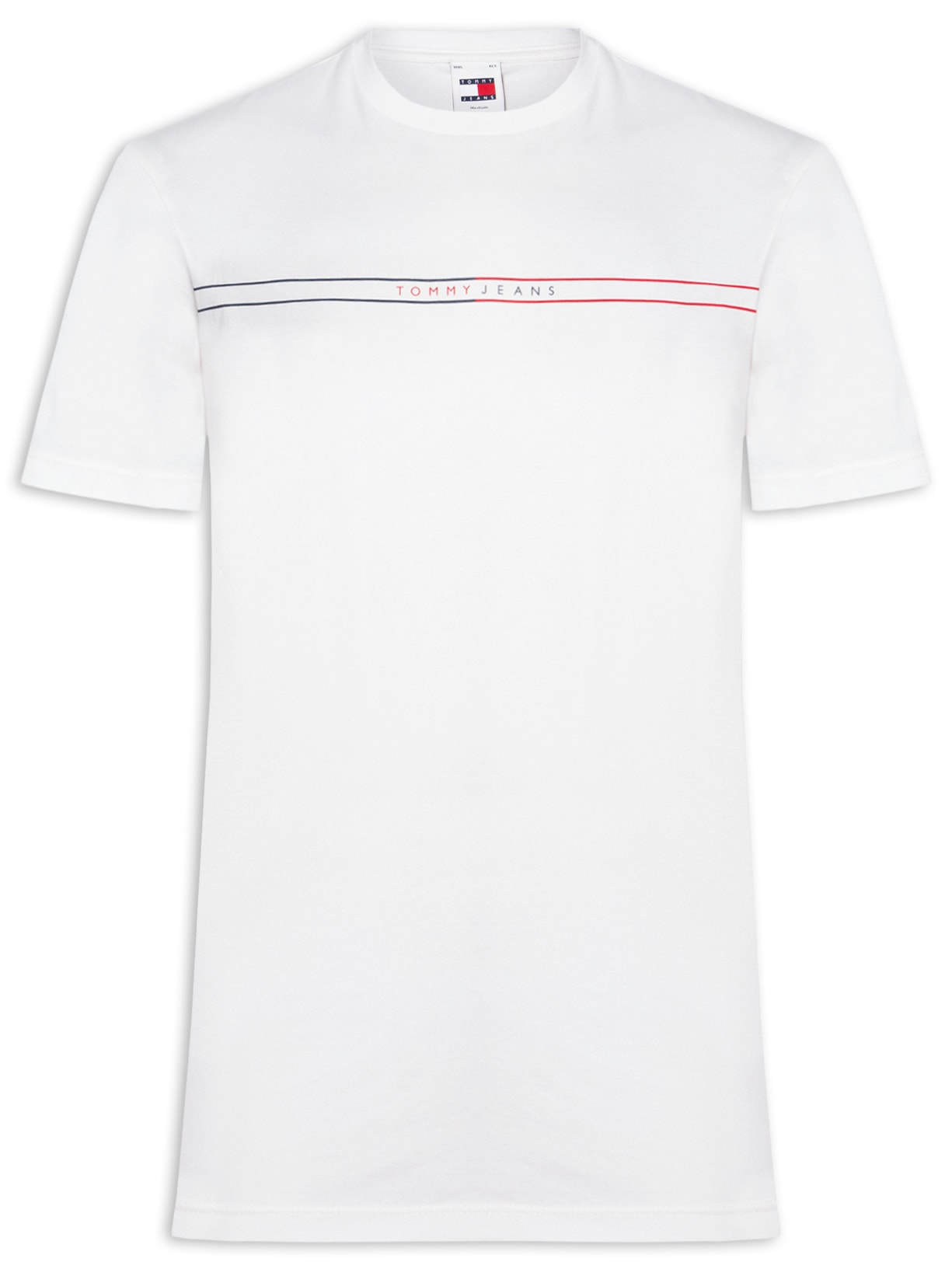 Camiseta Masculina Regular Fit Entry Graphic Branco Tommy Jeans