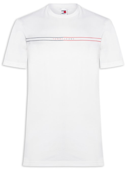 Camiseta Masculina Regular Fit Entry Graphic - Branco