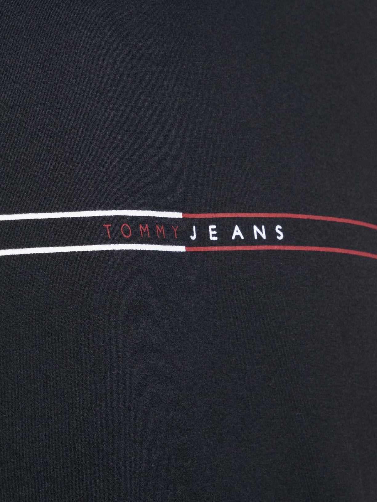 Camiseta Masculina Regular Fit Entry Graphic Preto Tommy Jeans