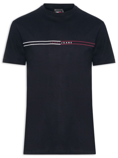 Camiseta Masculina Regular Fit Entry Graphic - Preto