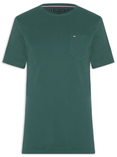 Camiseta Masculina Regular Fit Essential - Verde