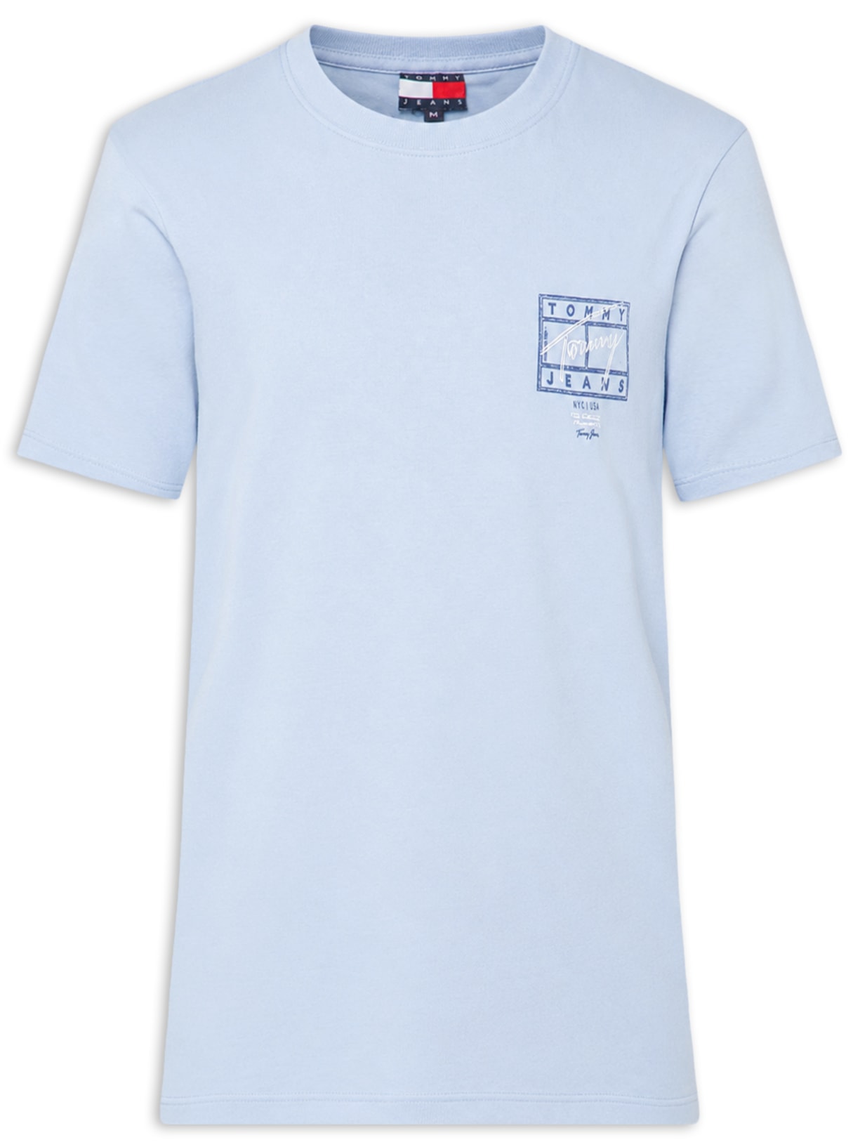 Camiseta Masculina Regular Fit Estampa Sign Spray – Azul