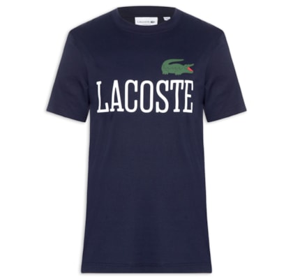 Camiseta Masculina Regular Fit Estampada - Azul