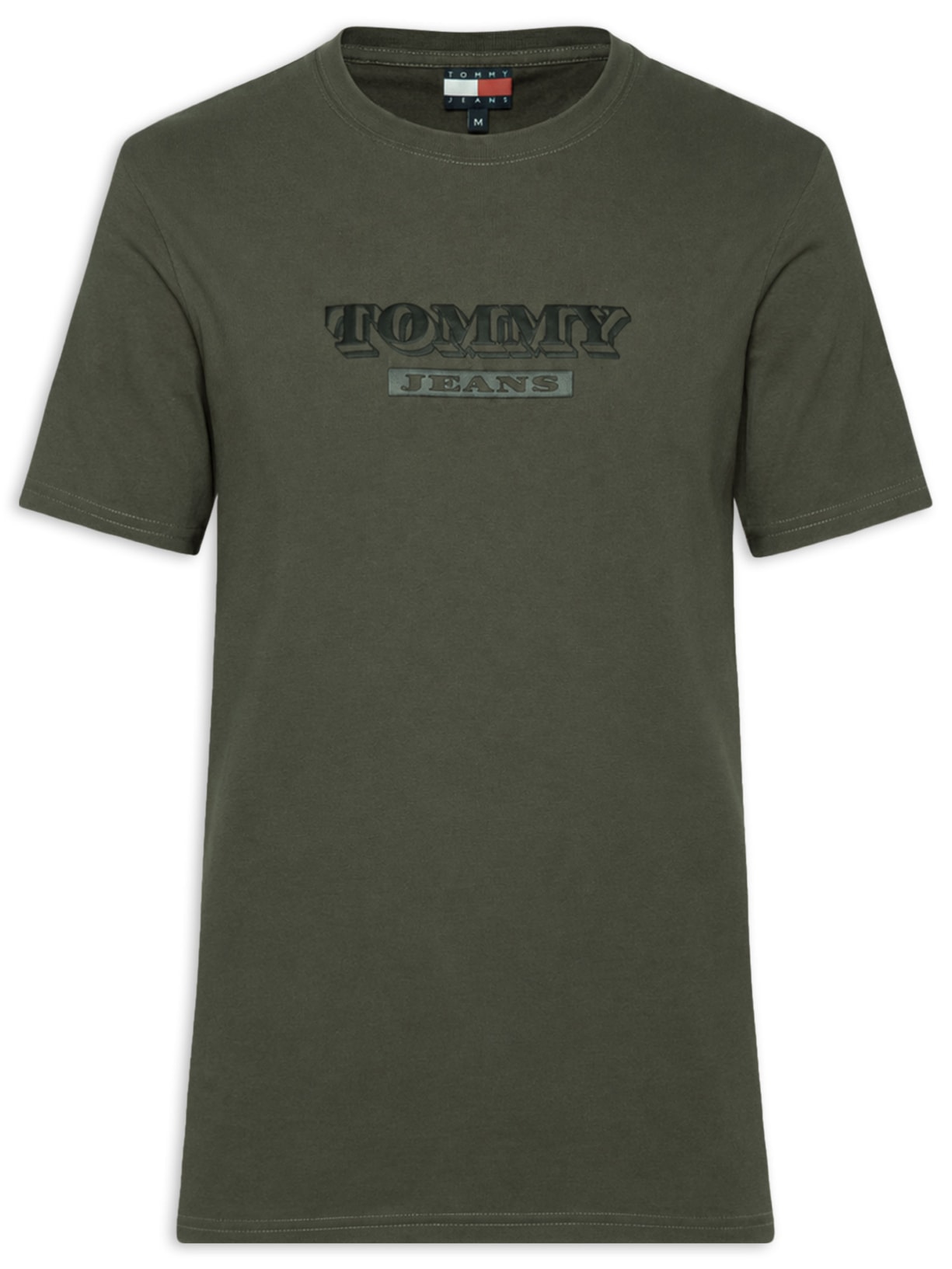 Camiseta Masculina Regular Fit Estampada Bills Font - Verde