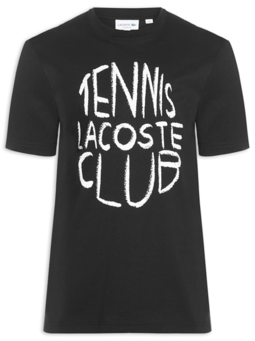 Camiseta Masculina Regular Fit Estampada - Preto