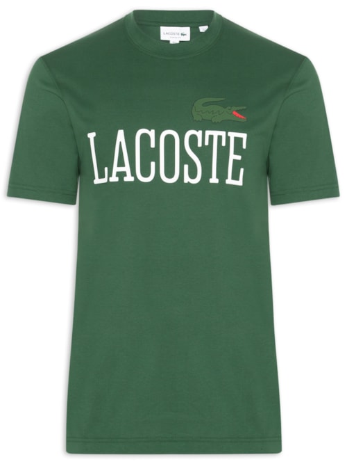 Camiseta Masculina Regular Fit Estampada - Verde