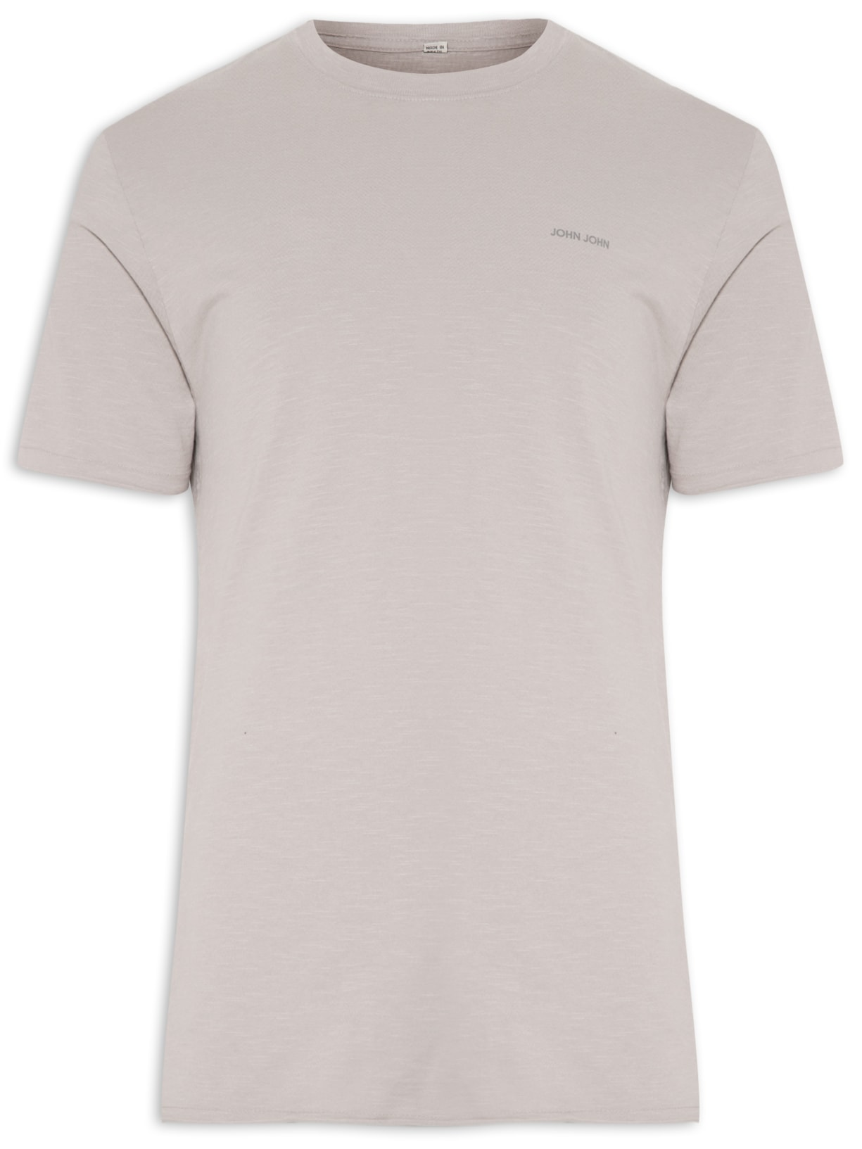 Camiseta Masculina Regular Fit Flame Stone - Cinza