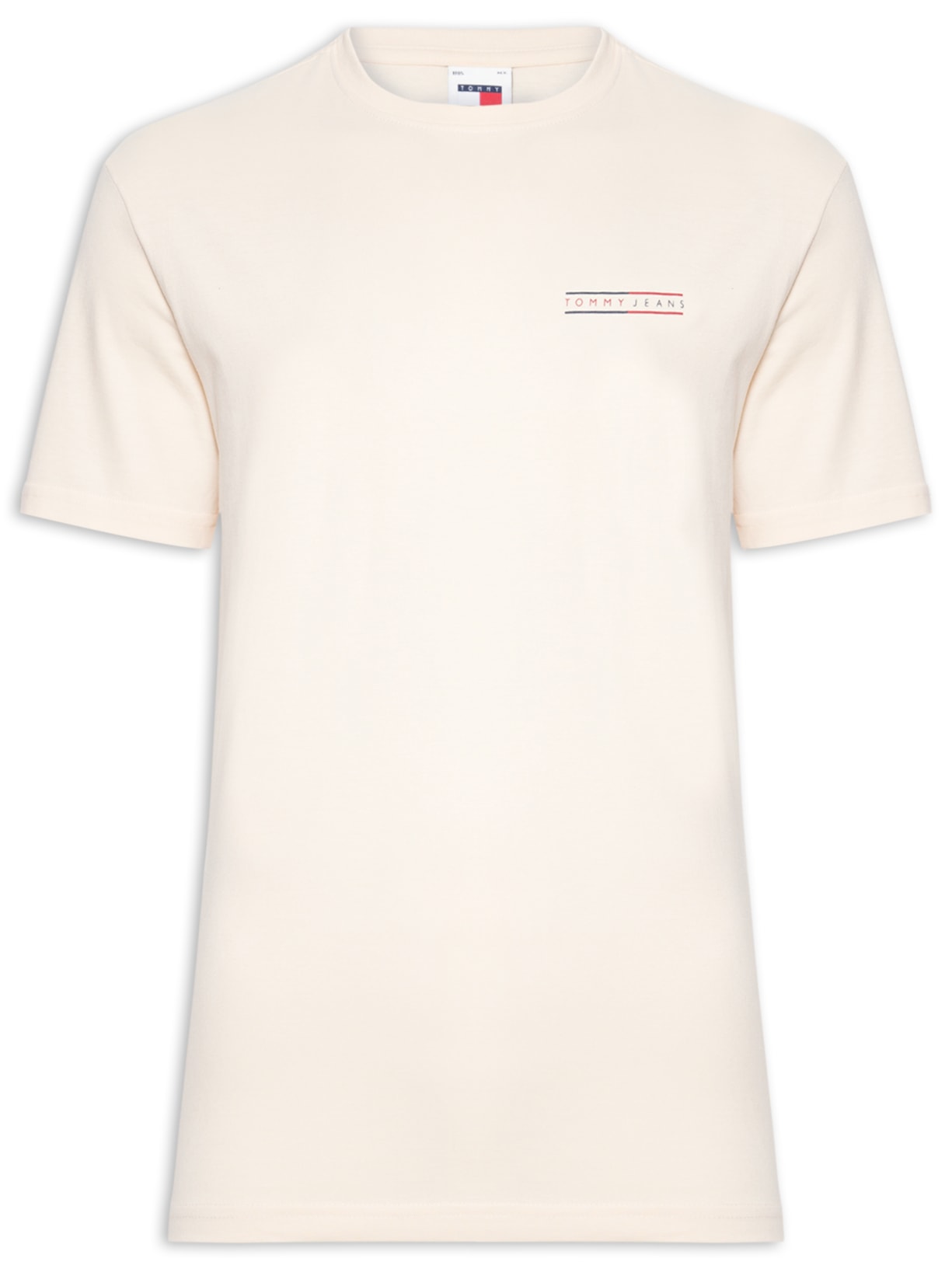 Camiseta Masculina Regular Fit Graphic Slub - Bege