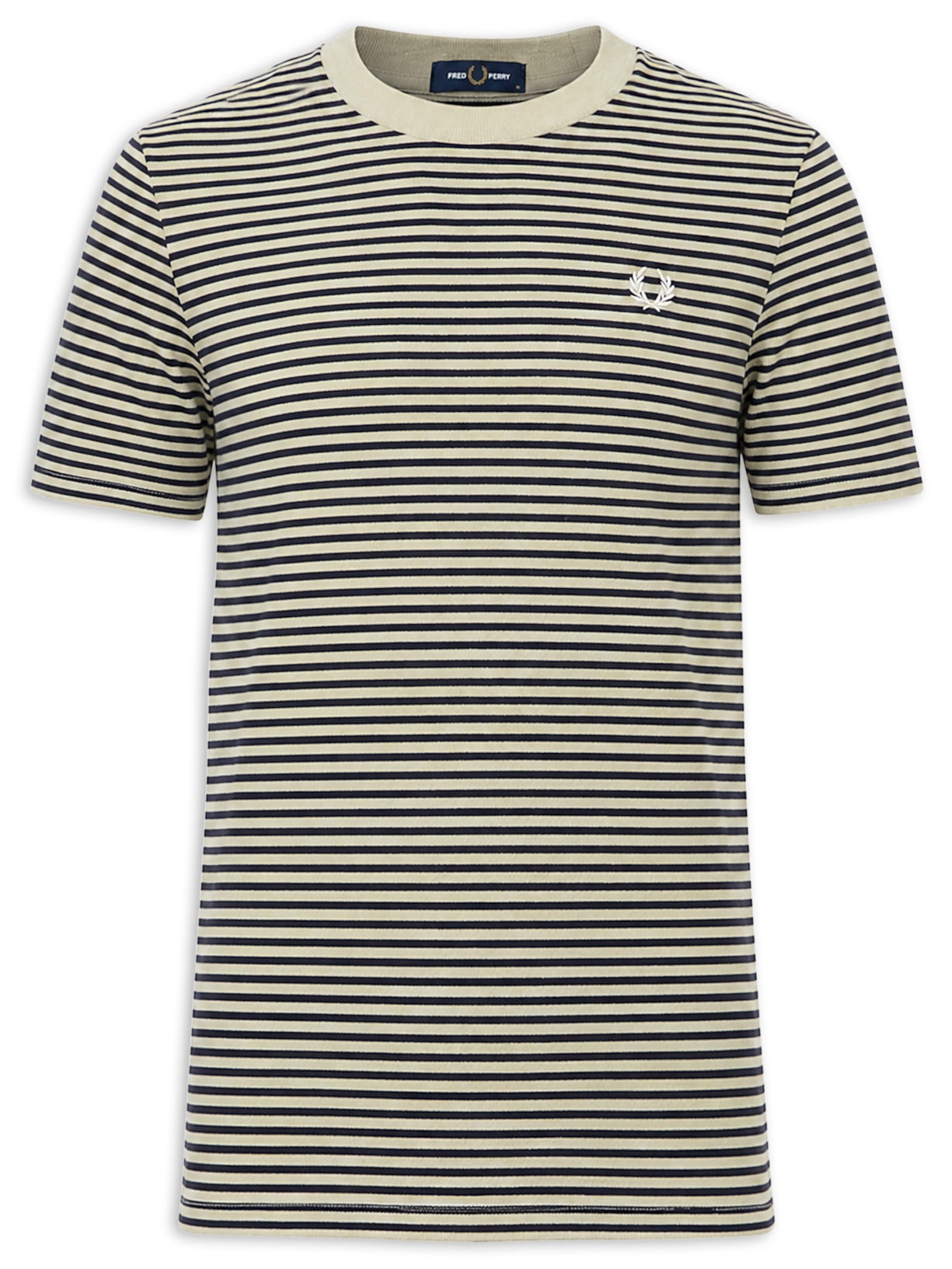 Camiseta Masculina Regular Fit Heavy Cotton Listras Finas - Verde