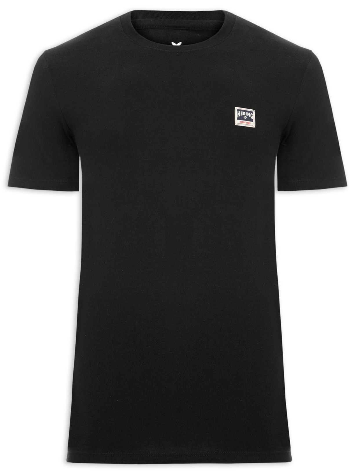 Camiseta Masculina Regular Fit Heritage - Preto