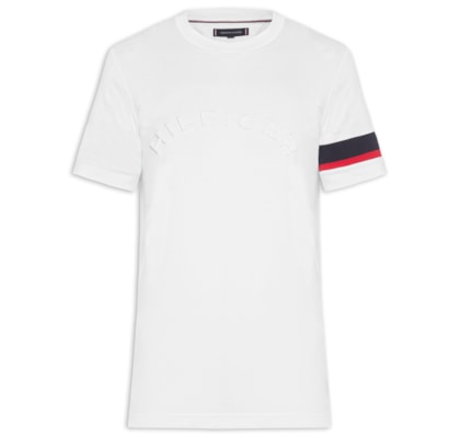 Camiseta Masculina Regular Fit Insert - Branco