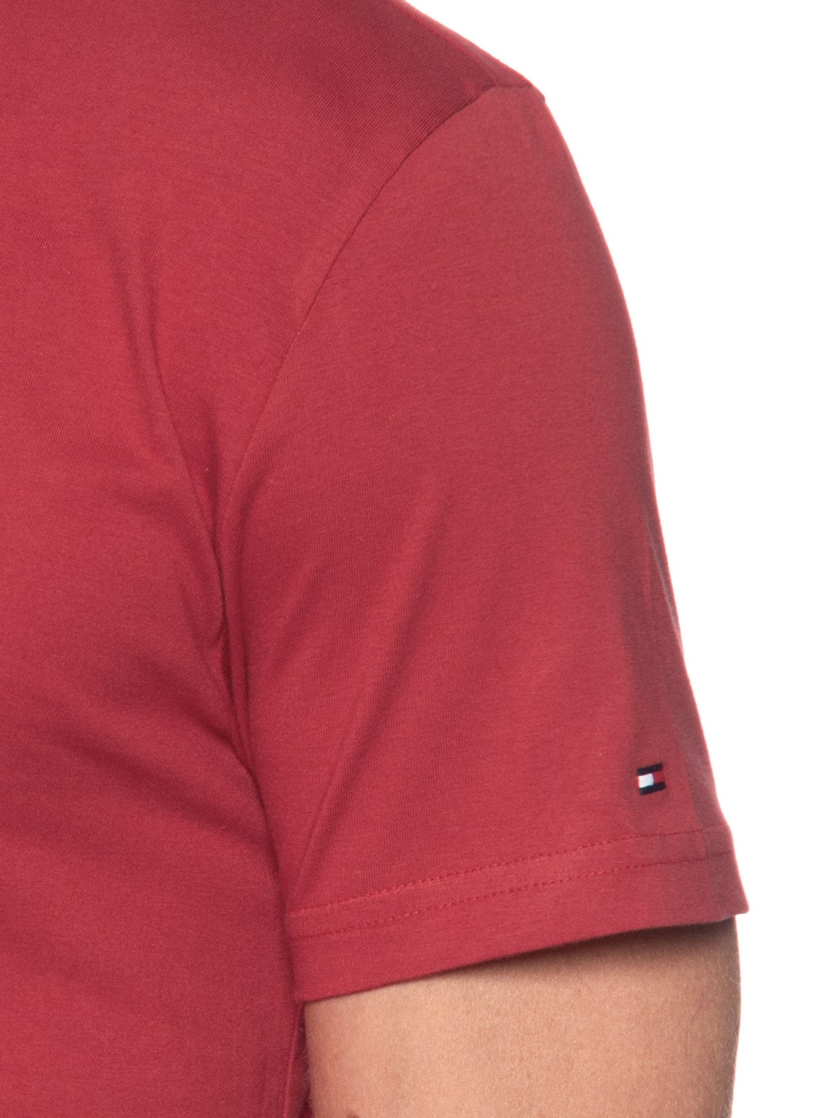 Camiseta Masculina Regular Fit Inverse Climate Graphic Vermelho Tommy Hilfiger