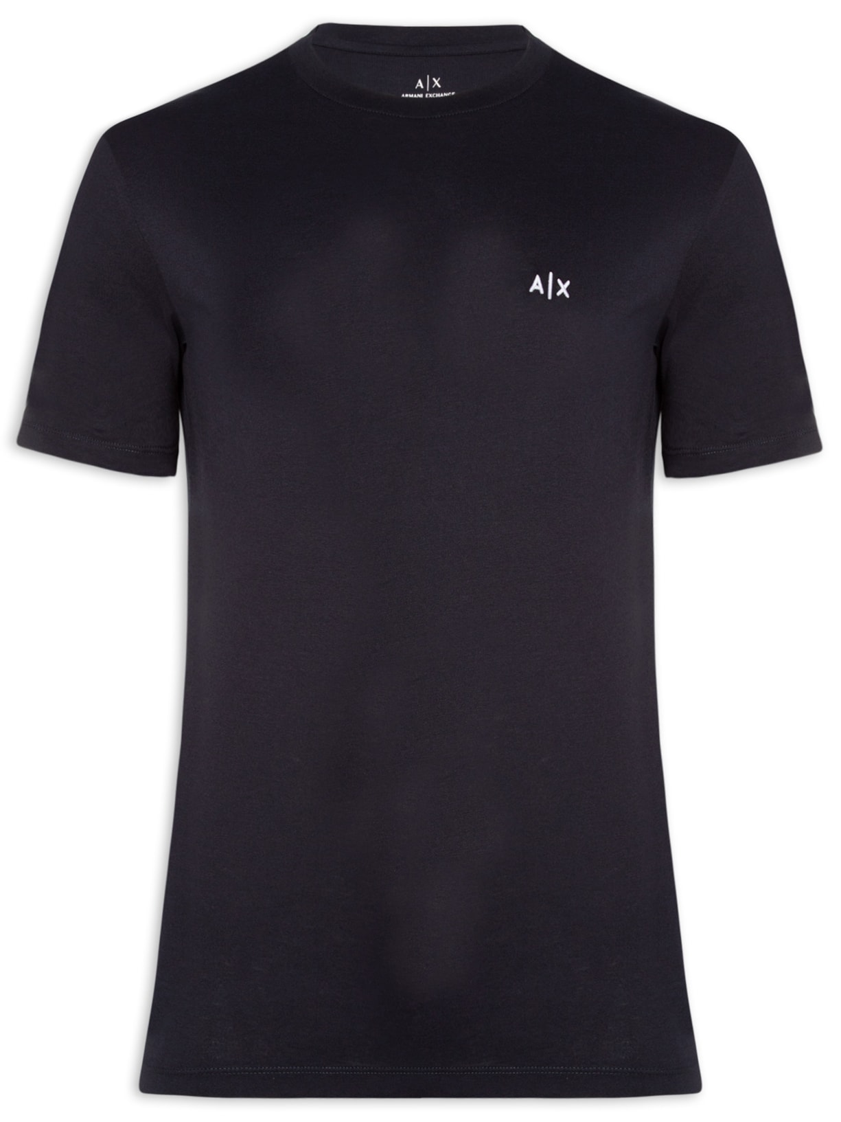 Camiseta Masculina Regular Fit Logo A|X Pequeno - Azul
