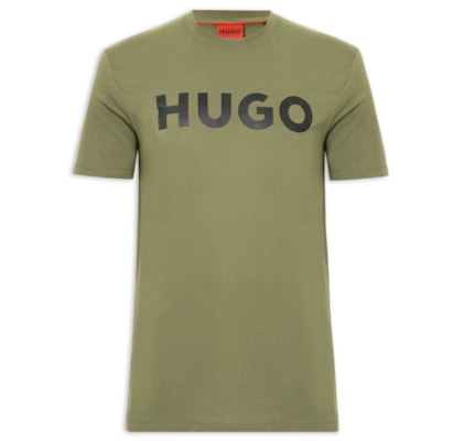 Camiseta Masculina Regular Fit Logo Printed Dulivio - Verde