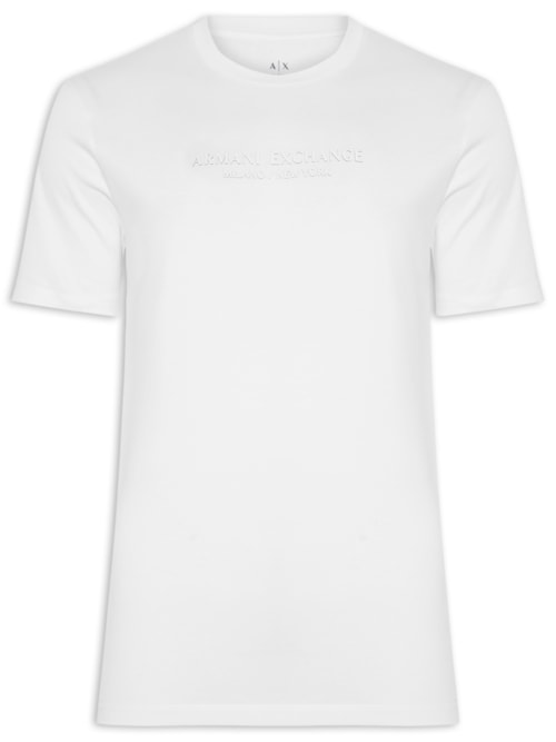 Camiseta Masculina Regular Fit Milano / New York - Branco