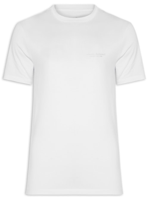 Camiseta Masculina Regular Fit Milano / New York - Branco