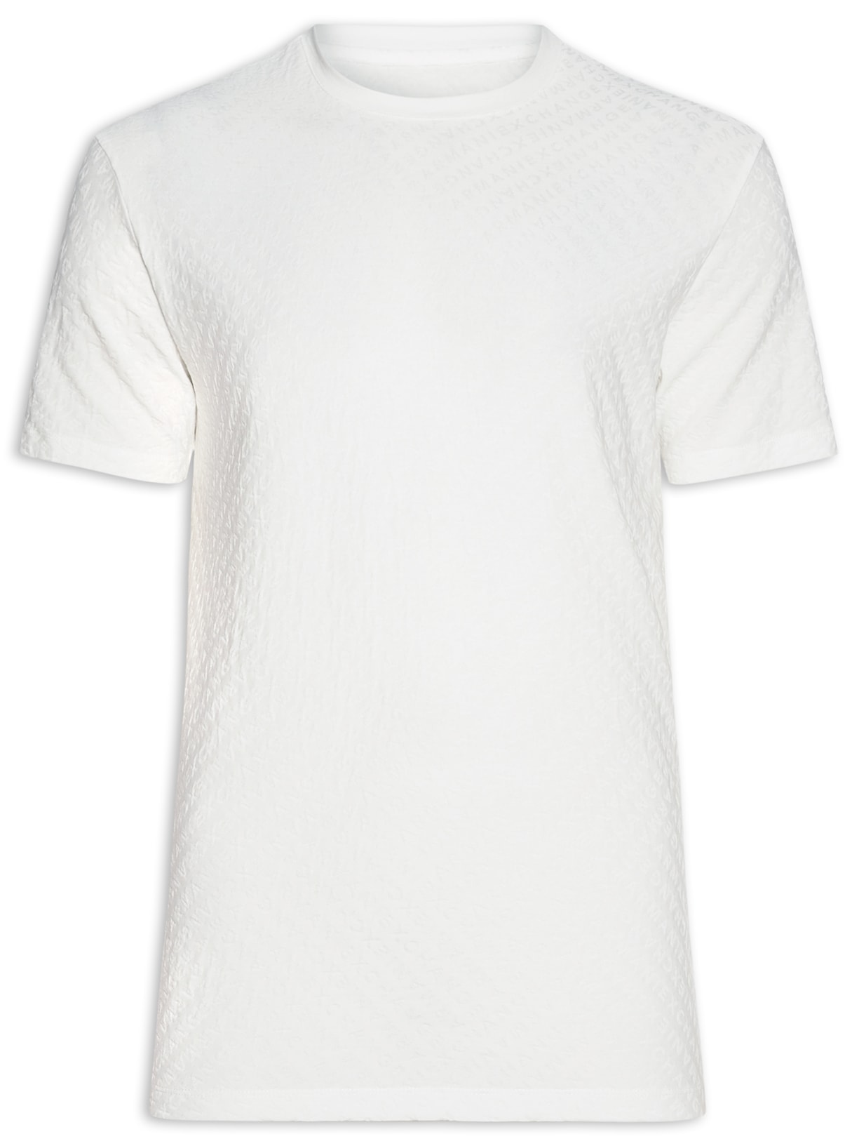 Camiseta Masculina Regular Fit Monograma - Branco