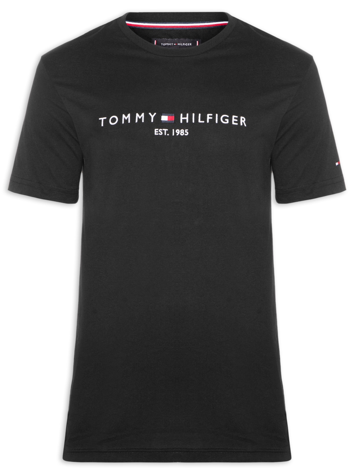Camiseta Masculina Regular Fit Preto Tommy Hilfiger