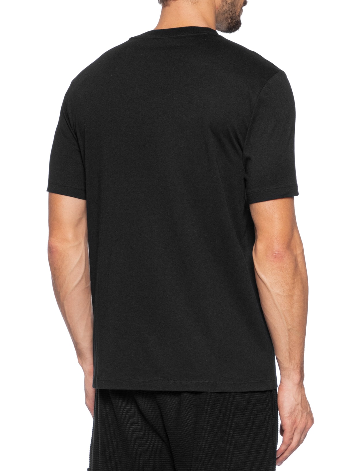 Camiseta Masculina Regular-Fit Printed Artwork Deyss Preto Hugo