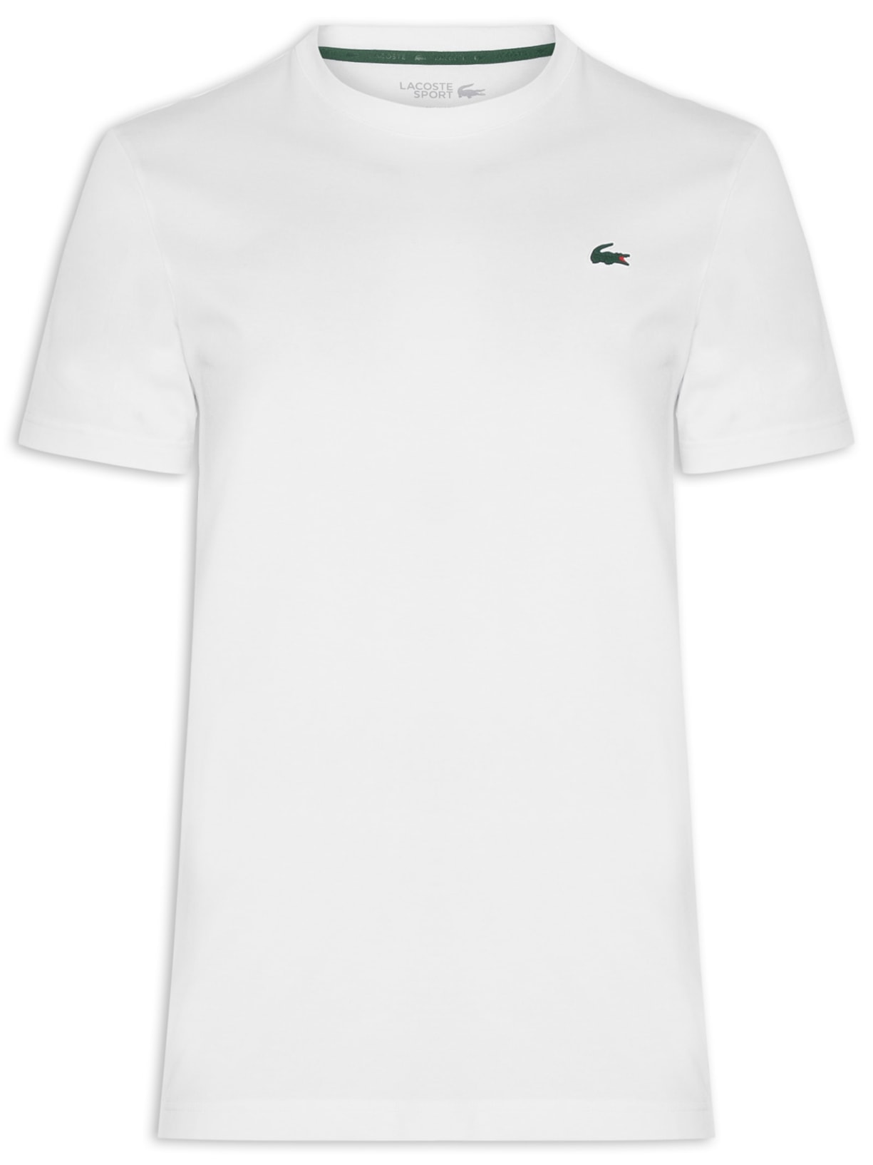 Camiseta Masculina Regular Fit Tech Jersey Heritage - branco