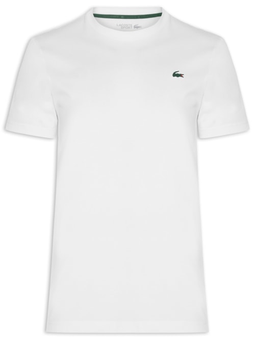 Camiseta Masculina Regular Fit Tech Jersey Heritage - branco