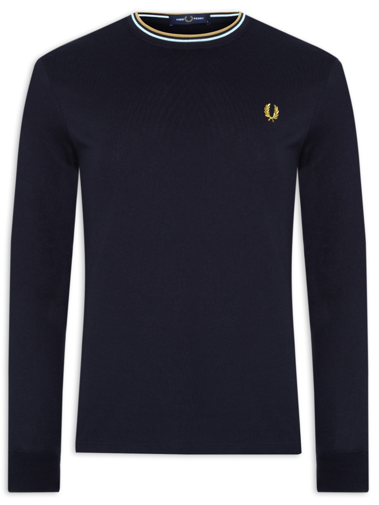 Camiseta Masculina Regular Fit Twin Tipped em Algodão - Azul