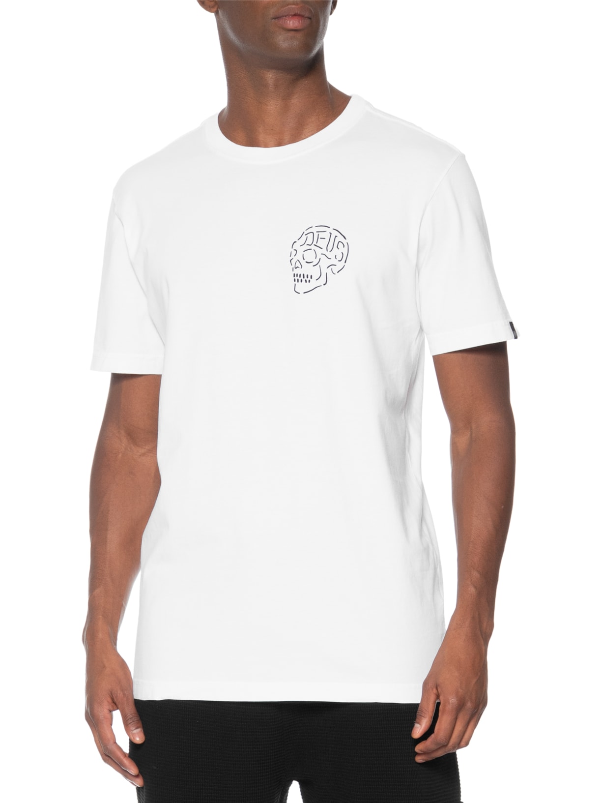 Camiseta Masculina Regular Fit Venice Skull – Branco Deus Ex Machina