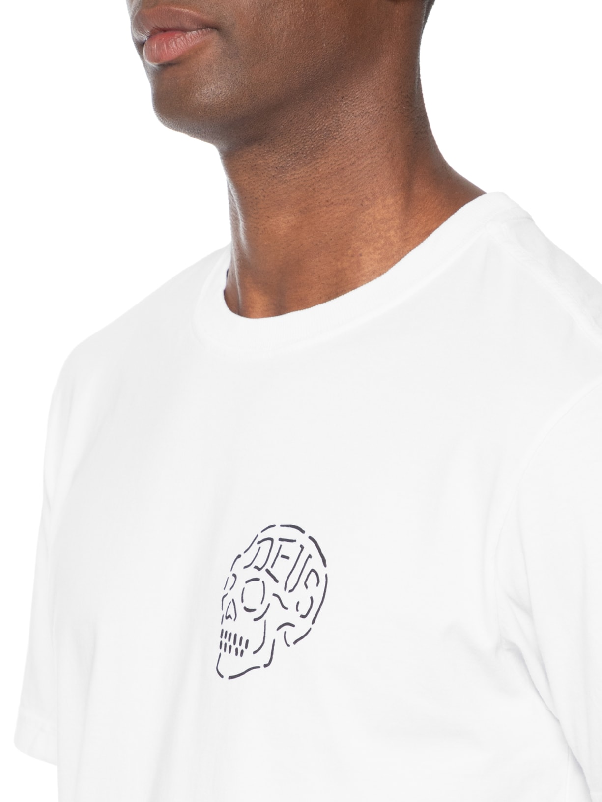 Camiseta Masculina Regular Fit Venice Skull – Branco Deus Ex Machina