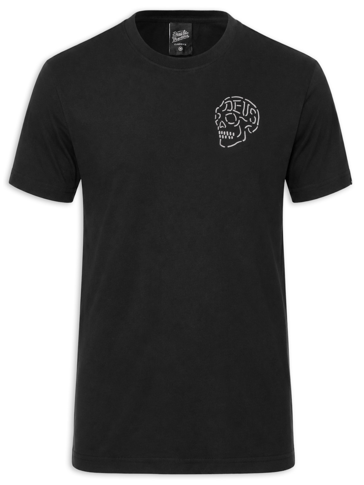 Camiseta Masculina Regular Fit Venice Skull – Preto Deus Ex Machina