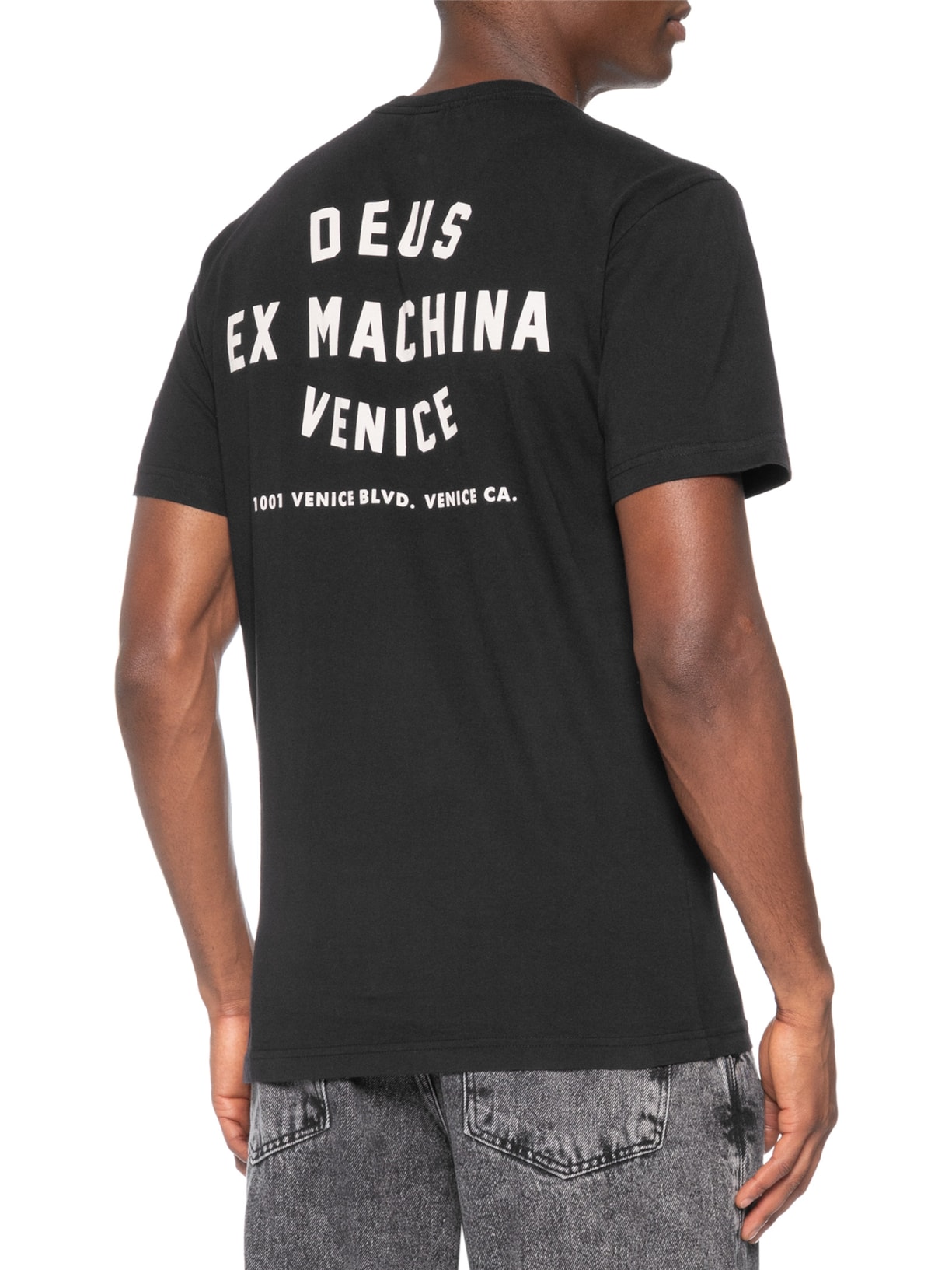 Camiseta Masculina Regular Fit Venice Skull – Preto Deus Ex Machina