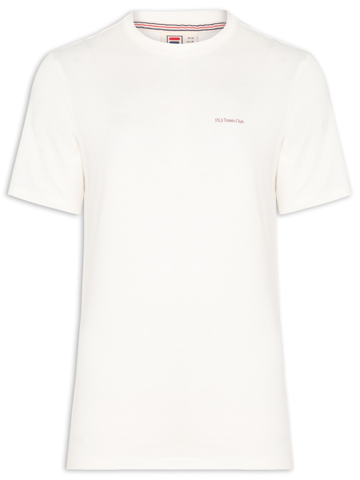 Camiseta Masculina Regular Graphic Court Gt - Branco