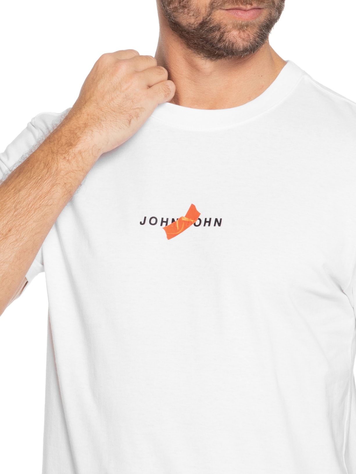 Camiseta Masculina Regular Mind Branco John John