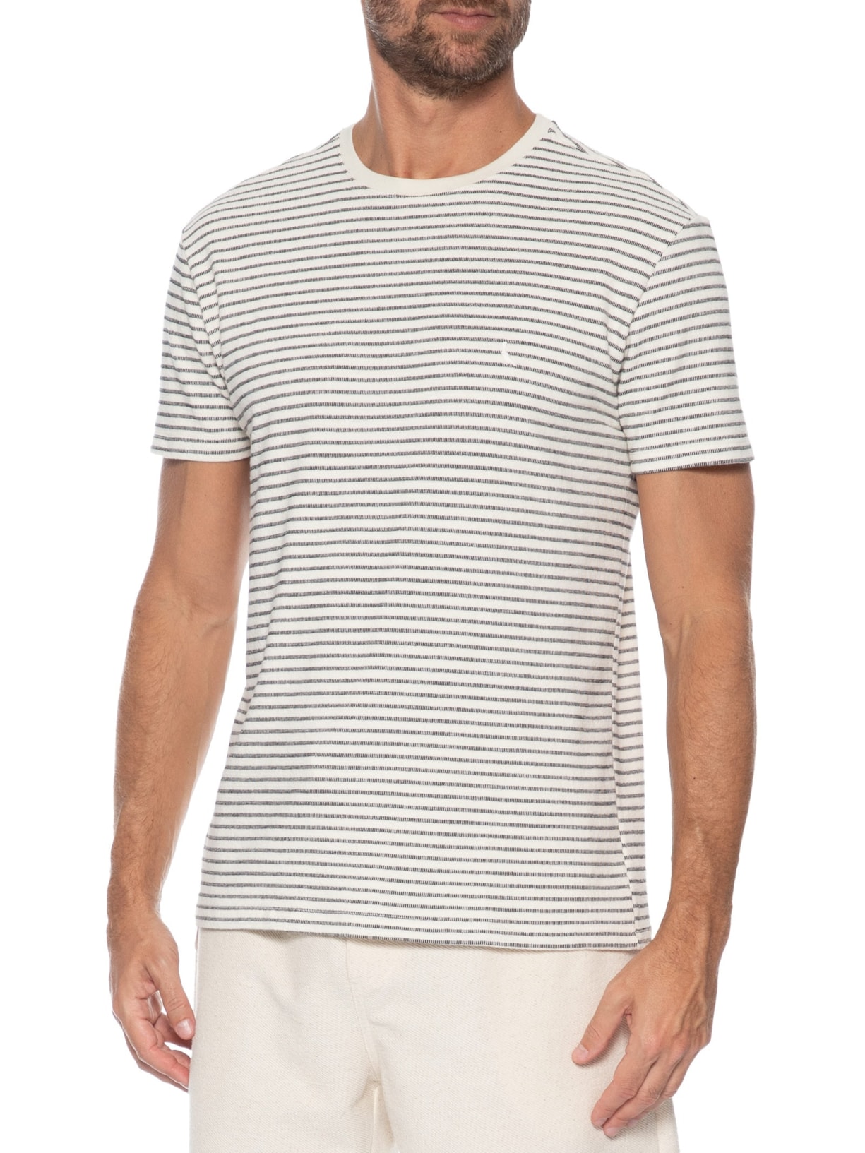 Camiseta Masculina Regular Napoli Bege Reserva