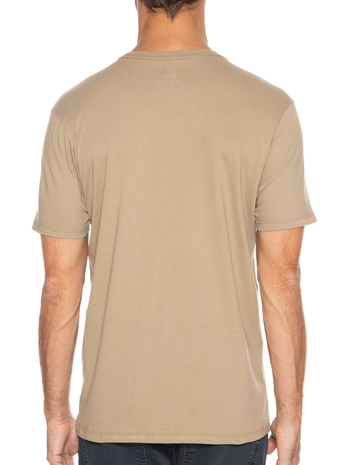 Camiseta Masculina Regular Riders Bege John John