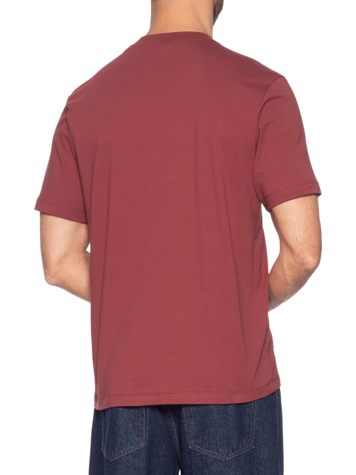 Camiseta Masculina Regular Sport Club Letter Vermelho Fila