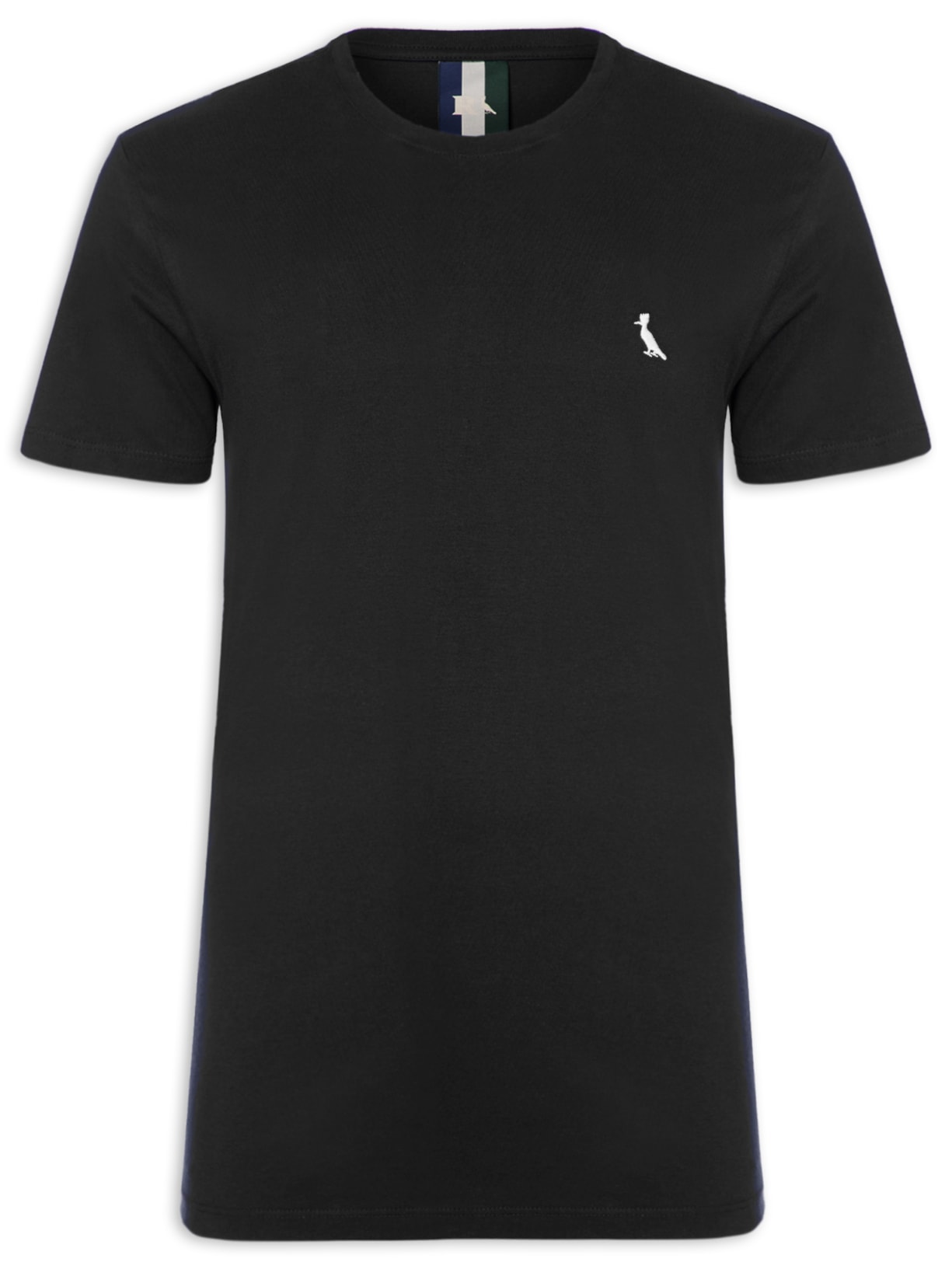 Camiseta Masculina Regular Vento - Preto