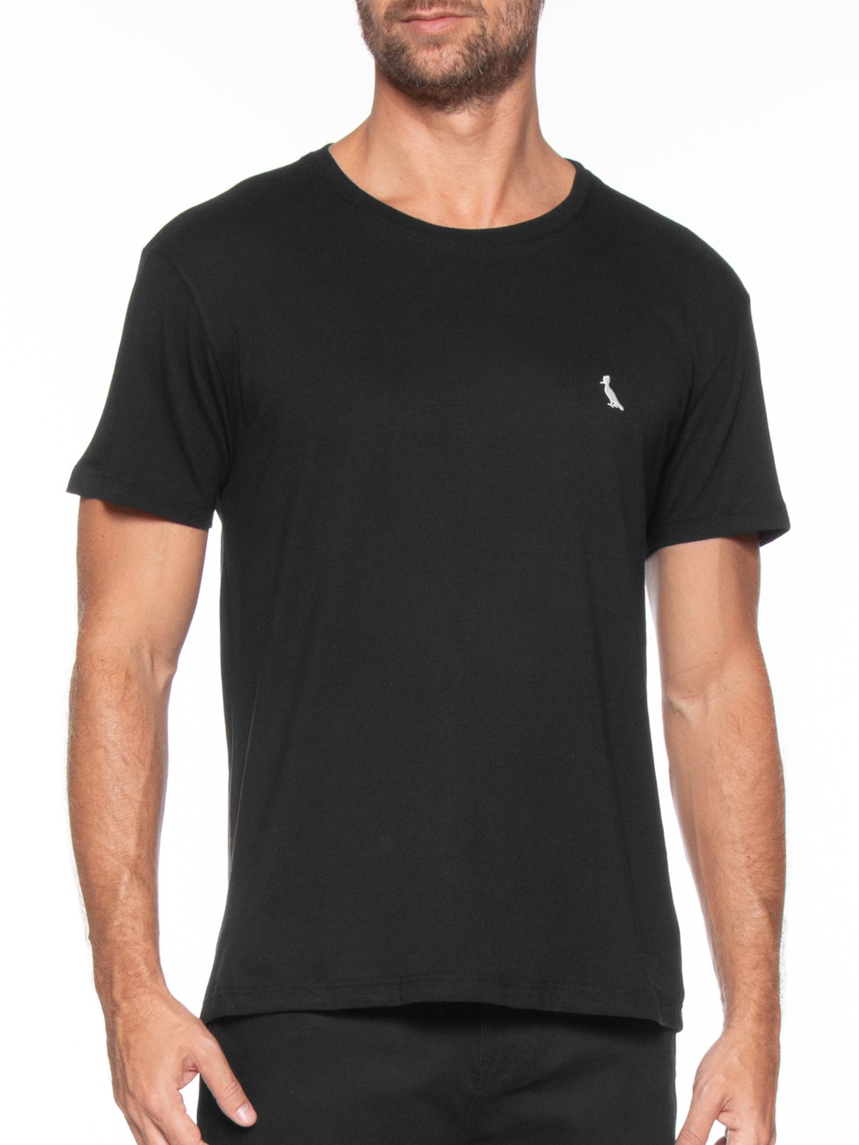 Camiseta Masculina Regular Vento Preto Reserva