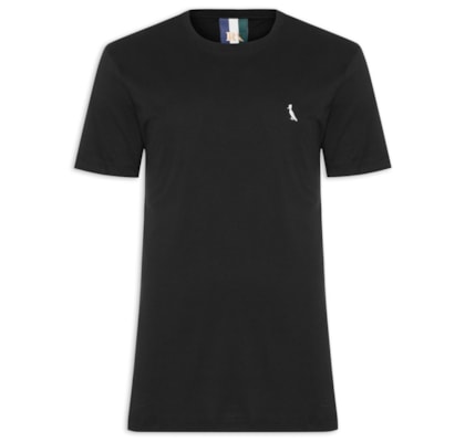 Camiseta Masculina Regular Vento - Preto