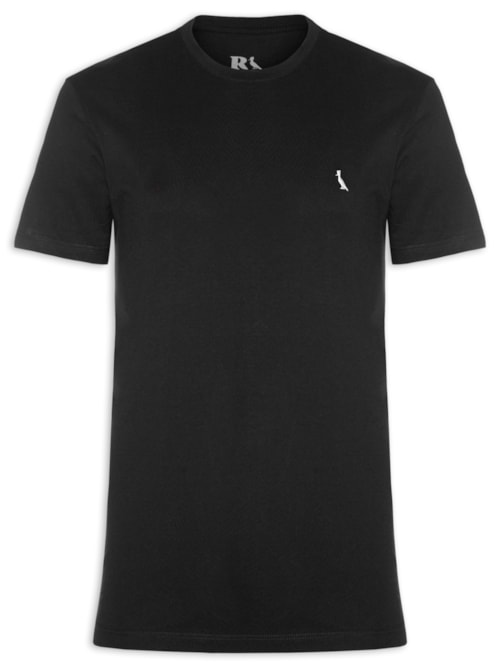 Camiseta Masculina Regular Vento - Preto