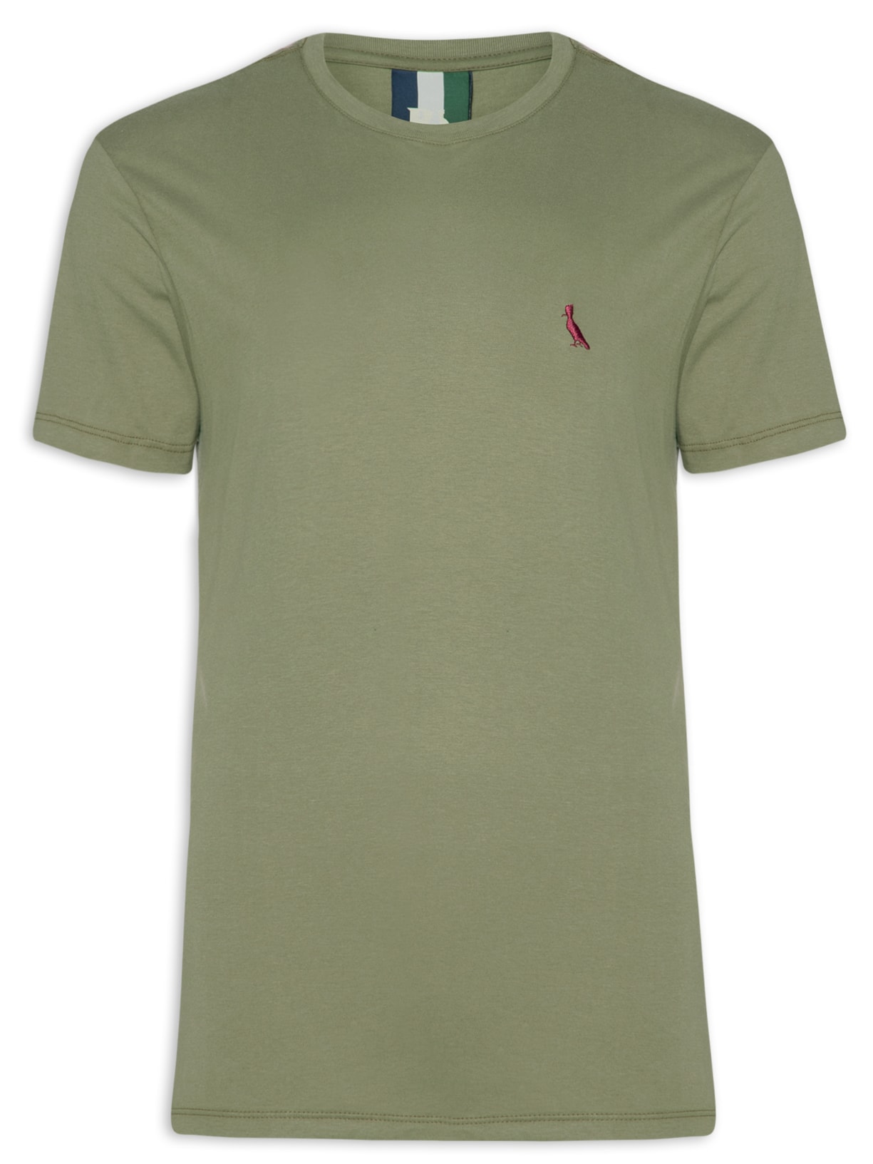 Camiseta Masculina Regular Vento - Verde