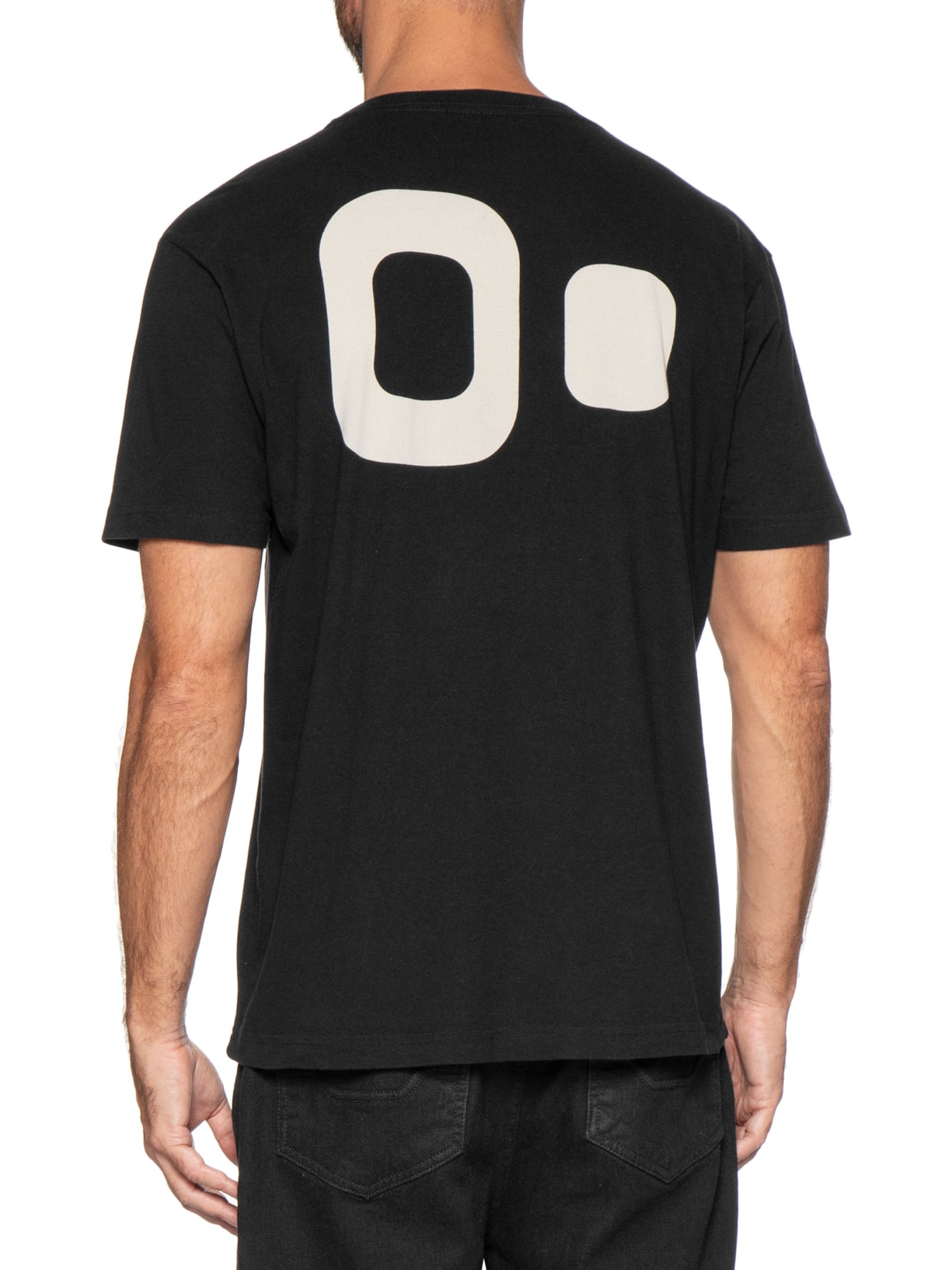 Camiseta Masculina Regular Vintage New icon Big Preto Osklen