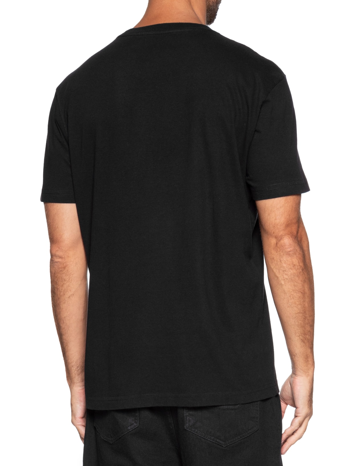 Camiseta Masculina Regular Vintage Surfing Star Preto Osklen